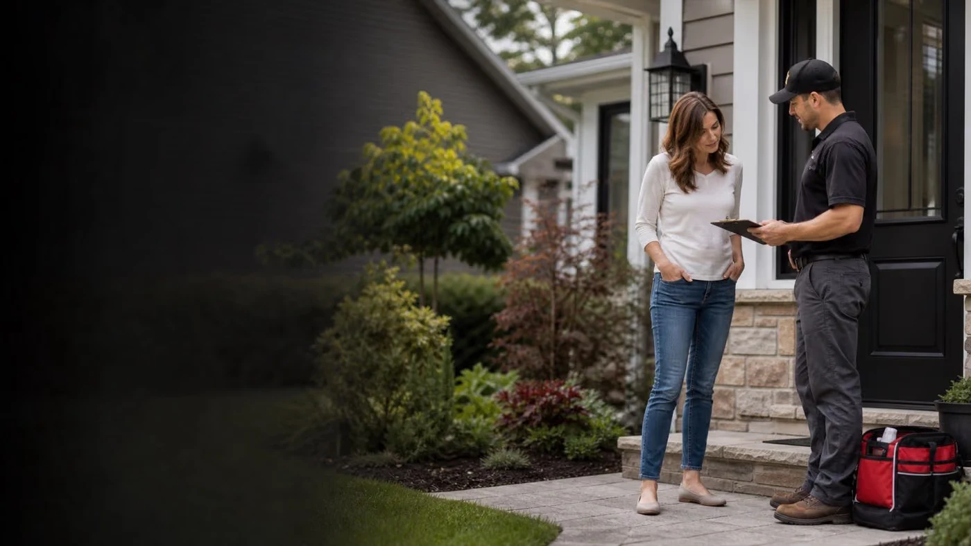 Illustrative homeowner estimate conversation
