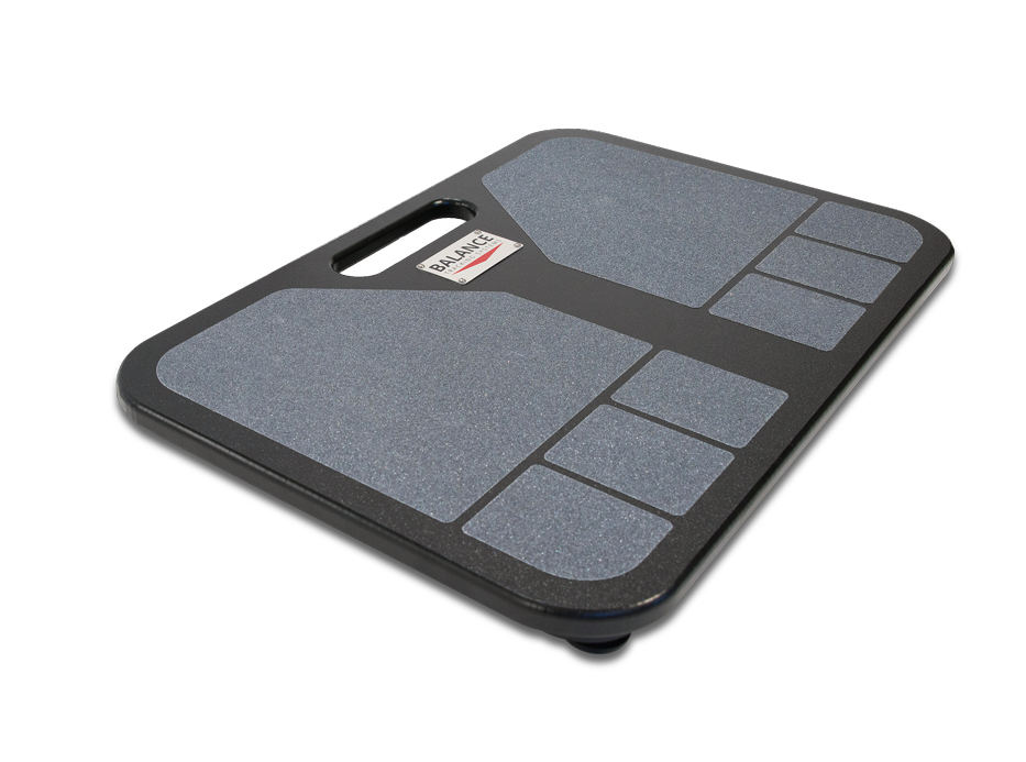 BTrackS Balance Plate used for balance assessment