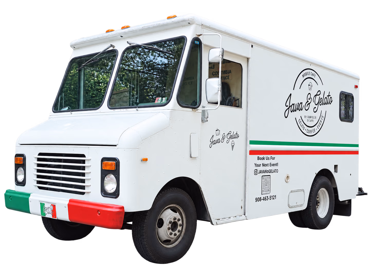 Java & Gelato mobile cafe truck